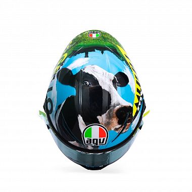 Il casco di Valentino Rossi al Mugello 5 (foto da Fb)