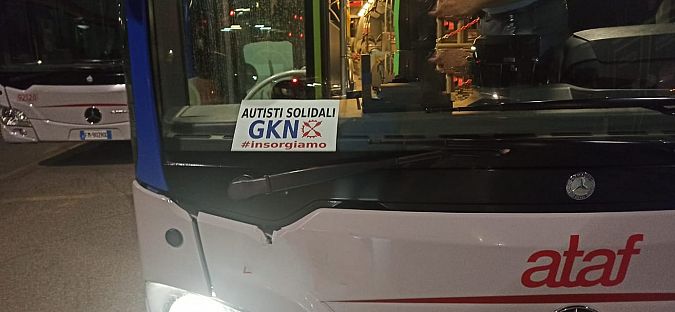 Gli autisti Ataf con Gkn